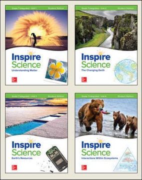 portada Inspire Science: Integrated G7 Write-In Student Edition 4-Unit Bundle