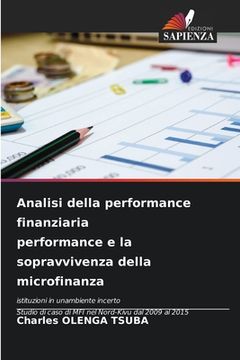 portada Analisi della performance finanziaria performance e la sopravvivenza della microfinanza (en Italiano)