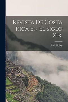 portada Revista de Costa Rica en el Siglo Xix.