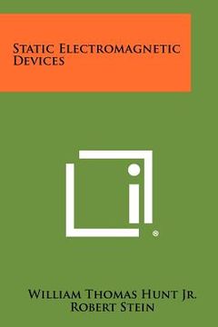 portada static electromagnetic devices (in English)