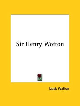 portada sir henry wotton (in English)