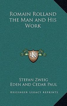 portada romain rolland the man and his work (in English)