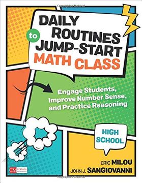 portada Daily Routines to Jump-Start Math Class, High School: Engage Students, Improve Number Sense, and Practice Reasoning (Corwin Mathematics Series) 