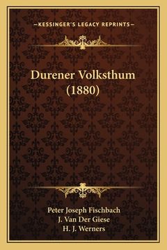 portada Durener Volksthum (1880) (en Alemán)