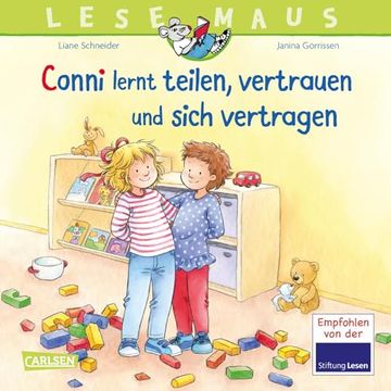 portada Lesemaus: Conni Lernt Teilen, Vertrauen und Sich Vertragen (in German)