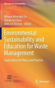 portada Environmental Sustainability and Education for Waste Management: Implications for Policy and Practice (en Inglés)