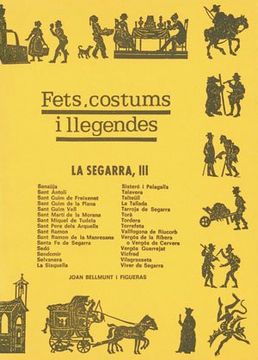 portada La Segarra III (Fets, costums i llegendes)