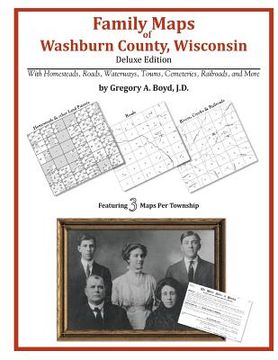 portada Family Maps of Washburn County, Wisconsin (en Inglés)