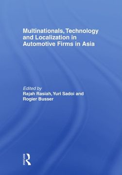 portada Multinationals, Technology and Localization in Automotive Firms in Asia (en Inglés)