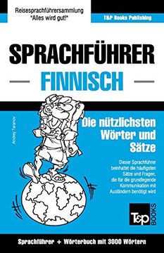 portada Sprachfuhrer Deutsch-Finnisch Und Thematischer Wortschatz Mit 3000 Wortern