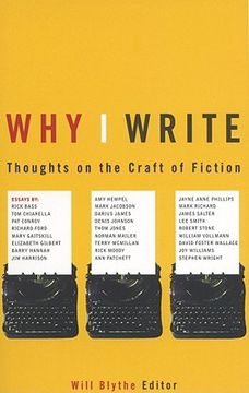 portada why i write: thoughts on the craft of fiction (in English)