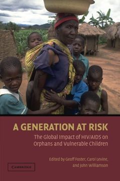 portada A Generation at Risk Paperback: The Global Impact of hiv (en Inglés)