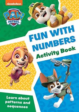 portada Paw Patrol fun With Numbers Activity Book (en Inglés)