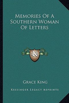 portada memories of a southern woman of letters