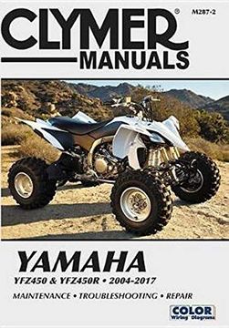 portada Yamaha Yfz450 & Yfz450R 2004-2017 (Clymer Powersport) (in English)