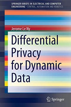 portada Differential Privacy for Dynamic Data (Springerbriefs in Electrical and Computer Engineering) (in English)