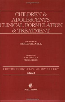 portada Children and Adolescents: Clinical Formulation and Treatment: Comprehensive Clinical Psychology, Volume 5 (Comprehensive Clinical Psychology s) (in English)