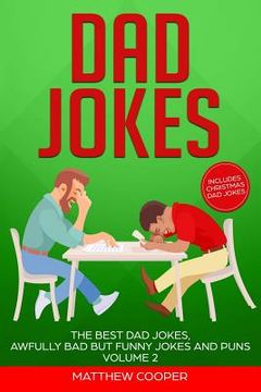 portada Dad Jokes: The Best Dad Jokes, Awfully Bad but Funny Jokes and Puns Volume 2