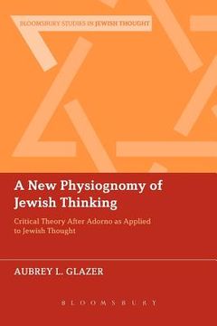 portada a new physiognomy of jewish thinking (en Inglés)