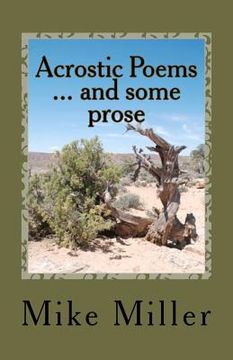 portada acrostic poems ... and some prose (en Inglés)