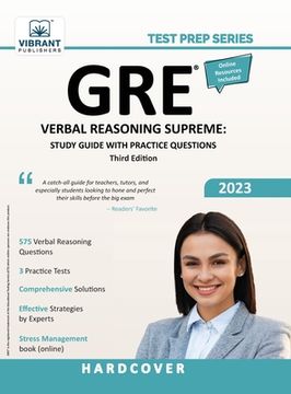 portada GRE Verbal Reasoning Supreme: Study Guide with Practice Questions (en Inglés)
