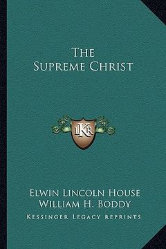 portada the supreme christ (in English)