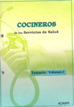 portada temario genérico, vol. 1 de cocineros de servicios sanitarios