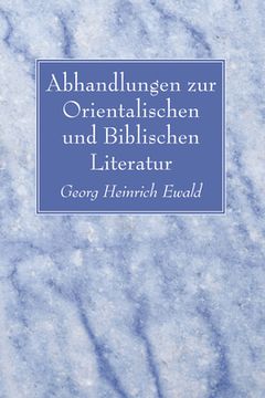 portada Abhandlungen zur Orientalischen und Biblischen Literatur (en Inglés)