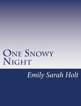portada One Snowy Night (en Inglés)