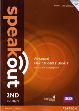 portada Speakout Advanced 2nd Edition Flexi Students' Book 1 With Myenglishlab Pack (in English)