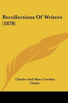 portada recollections of writers (1878) (en Inglés)