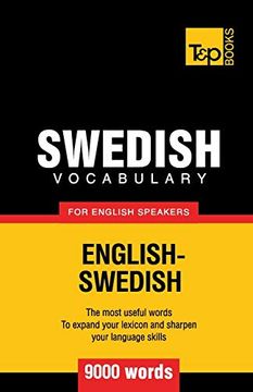 portada Swedish Vocabulary for English Speakers - 9000 Words: 274 (American English Collection) (en Inglés)