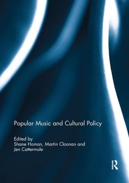 portada Popular Music and Cultural Policy (en Inglés)