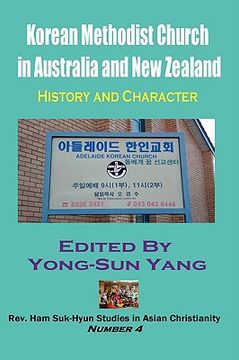 portada korean methodist church in australia and new zealand: history and character (hardcover)