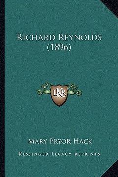 portada richard reynolds (1896) (en Inglés)