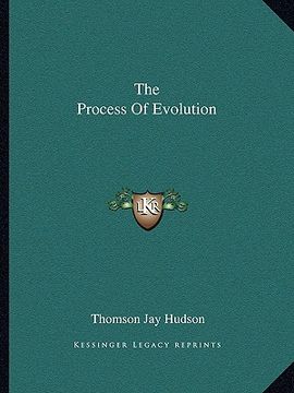 portada the process of evolution (en Inglés)