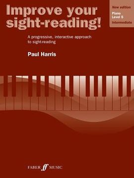 portada improve your sight-reading! piano: level 5 / intermediate (en Inglés)