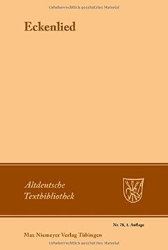 portada Eckenlied: Fassung L (Altdeutsche Textbibliothek)