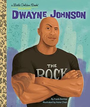 portada Dwayne Johnson: A Little Golden Book Biography (en Inglés)