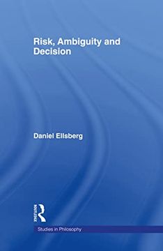 portada Risk, Ambiguity and Decision (en Inglés)