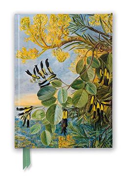 portada Kew: Marianne North: Flowers of the Flame-Tree and Yellow and Black Twiner, West Australia (Foiled Journal) (Flame Tree Notebooks) (en Inglés)