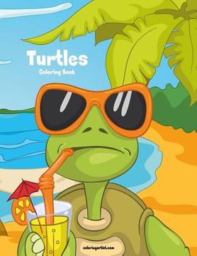 portada Turtles Coloring Book 1 (en Inglés)