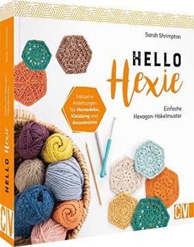 portada Häkelbuch? Hello Hexie: Einfache Hexagon-Häkelmuster (in German)
