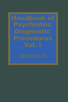 portada Handbook of Psychiatric Diagnostic Procedures Vol. I