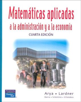 portada Matematicas Aplicadas a la Administracion y a la Economia (in Spanish)