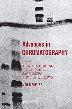 portada Advances in Chromatography: Volume 25 (en Inglés)