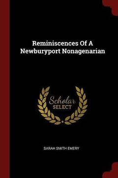 portada Reminiscences Of A Newburyport Nonagenarian