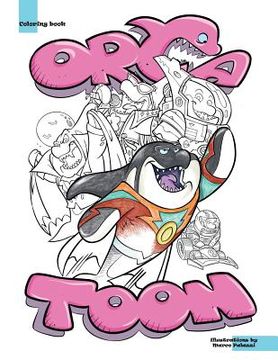 portada Coloring book: Orca toon