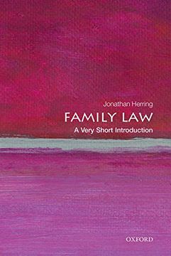portada Family Law: A Very Short Introduction (Very Short Introductions) (en Inglés)