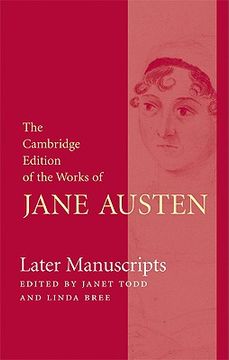 portada The Cambridge Edition of the Works of Jane Austen 9 Volume Hardback Set: Later Manuscripts Hardback (en Inglés)